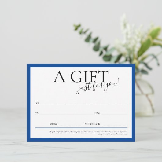 ギフト券シックエレガントビジネスブ王室のルー 招待状 (スタンド正面)