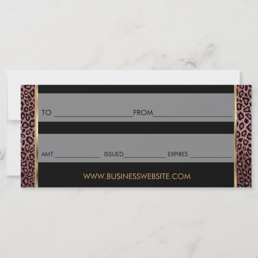 *ギフト券ダークバラ口紅ビジネス3 (裏面)