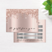 ギフト券ドリップスパークリー灰色メイクアップ強力 (デスク)