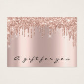 ギフト券ドリップスパークリー金ゴールドメイクアップMighty (正面)