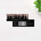 ギフト券ドリンク白黒メイクアップ小 (デスク)