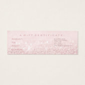 ギフト券バラパステルピンクラッズメイクアップ (裏面)