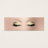 ギフト券バラホワイトピンクゴールドまばたきメイクアップ (正面)