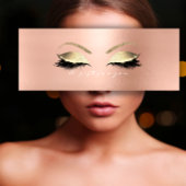 ギフト券バラホワイトピンクゴールドまばたきメイクアップ