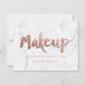 ギフト券バラ金ゴールドメイクアップスクリプト大理石 (正面)