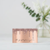 ギフト券バラ金ゴールドメタリックドライエレガントプ 名刺 (スタンド正面)