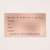 ギフト券バラSparkl Lash Extensionメイクアップ (裏面)