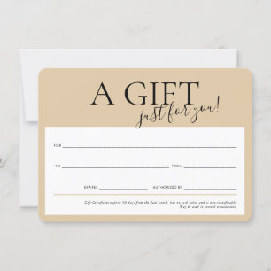 ギフト券ビジネスエレガントモダンシャンパン 招待状