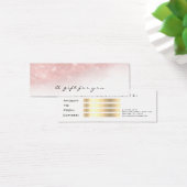 ギフト券ピンク金ゴールドまぶしメイクグラデーション (デスク)