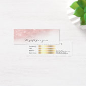 ギフト券ピンク金ゴールドまぶしメイクグラデーション (デスク)