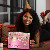 ギフト券ヘアドライザーヘアスタイリストピンク 名刺