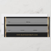 ※ギフト券ホットピンクリップスティック事業 (裏面)