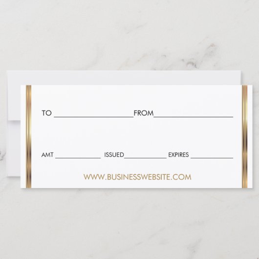 ギフト券ホットピンク口紅ビジネス2 (裏面)