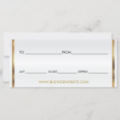 *ギフト券ホットピンク口紅ビジネス2 (裏面)