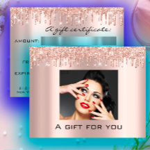 ギフト券ホリデーズ美しいバラ化粧Lash