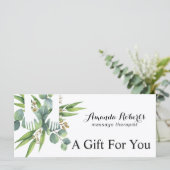 ギフト券ボタニカルマッサージセラピースパ (スタンド正面)