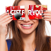 ギフト券メイクアップアーティストロゴQR 100点