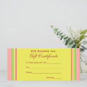 ギフト券レインボーストライプズ (スタンド正面)