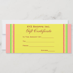 ギフト券レインボーストライプズ