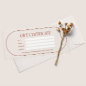 ギフト券景品証美容師 ラックカード