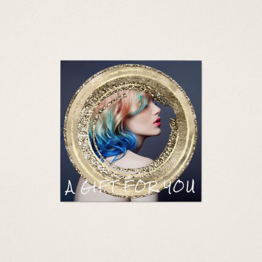 ギフト券爪、 ネイルヘアメイクQRロゴフォト (正面)