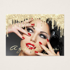 ギフト券美しいサロンスパメイクアップ写真