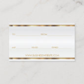 ギフト券赤口紅 割引カード (裏面)