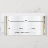 *ギフト券金ゴールド唇 (裏面)