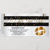 *ギフト券金ゴールド唇 (正面/裏面)