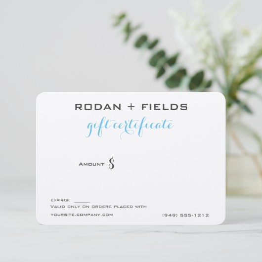 ギフト券 (スタンド正面)