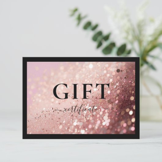 ギフト券 |グリッター | (スタンド正面)