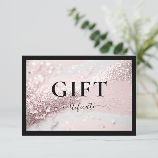 ギフト券 |グリッター | (スタンド正面)