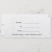 ギフト券 |シルバーグラムリップ美しいサロン (裏面)