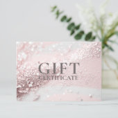 ギフト券 |モダン | |グリッター | (スタンド正面)