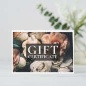 ギフト券 |モダン | |フローラ | (スタンド正面)