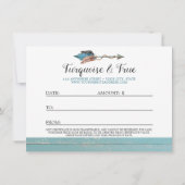 ギフト券 ラスティックターコイズウッド＆フェザーズ (裏面)