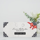 ギフト券 |ヴィンテージブラックレースヘアサロン (スタンド正面)