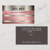 ギフト券 名刺 (正面/裏面)