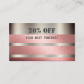 ギフト券 名刺 (正面)