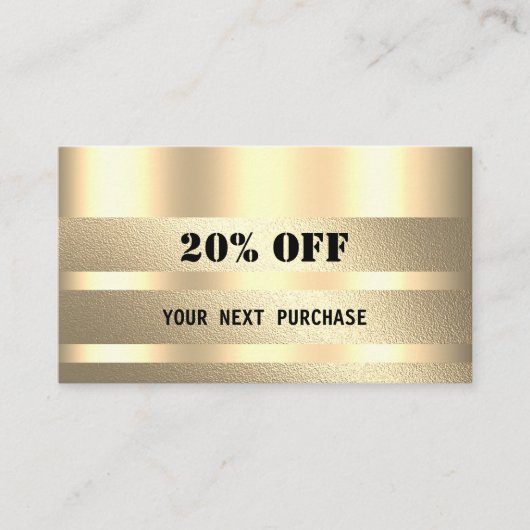 ギフト券 名刺 (正面)