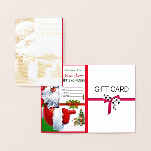 ギフト券 箔カード (ディスプレー)