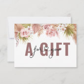 ギフト券 | BOHO (正面)