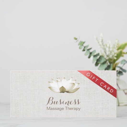 ギフト券 | Lotusセラピーサロンとスパ (スタンド正面)