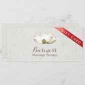 ギフト券 | Lotusセラピーサロンとスパ (正面/裏面)