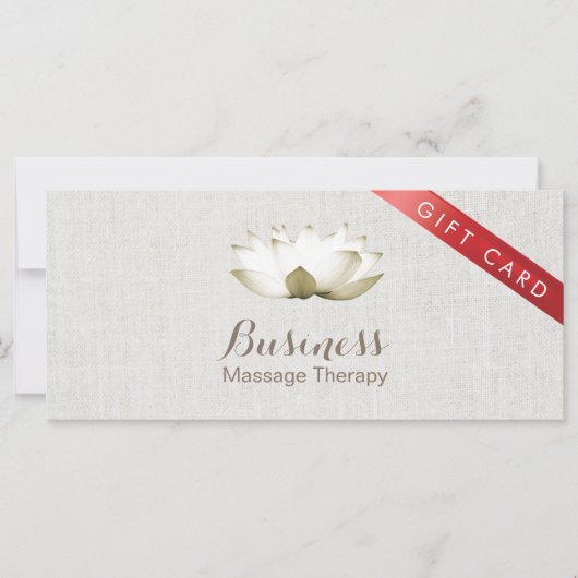 ギフト券 | Lotusセラピーサロンとスパ (正面)