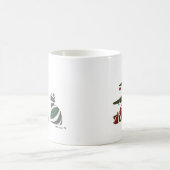 ギフト包まれたな猫のマグ コーヒーマグカップ (中央)