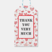 ギフト包装ラベルラベル ギフトタグ (正面)