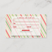 ギフト名刺50%オフ 名刺 (裏面)