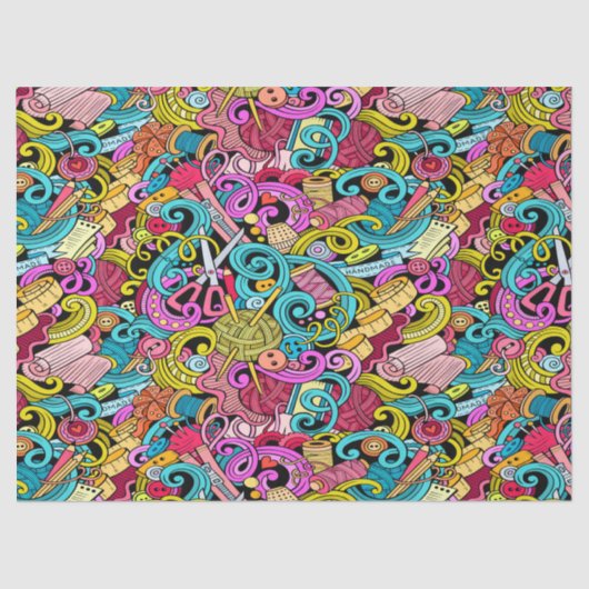 ギフト大切ラッピング用SEW裁縫組織 薄葉紙 (正面)