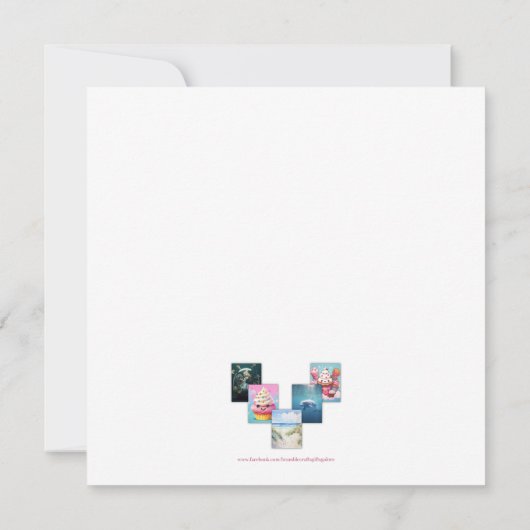 ギフト太陽のカード (裏面)